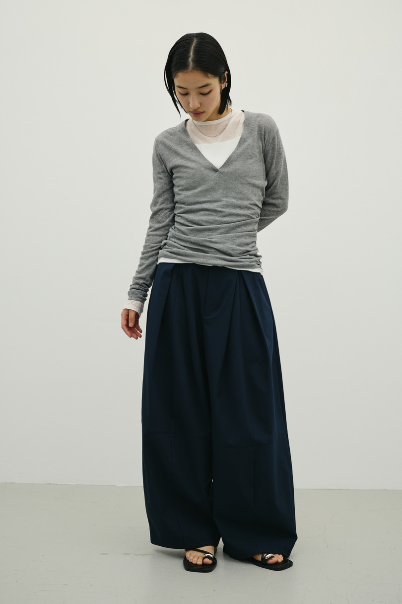 タックフォルムパンツ 詳細画像 NVY 3