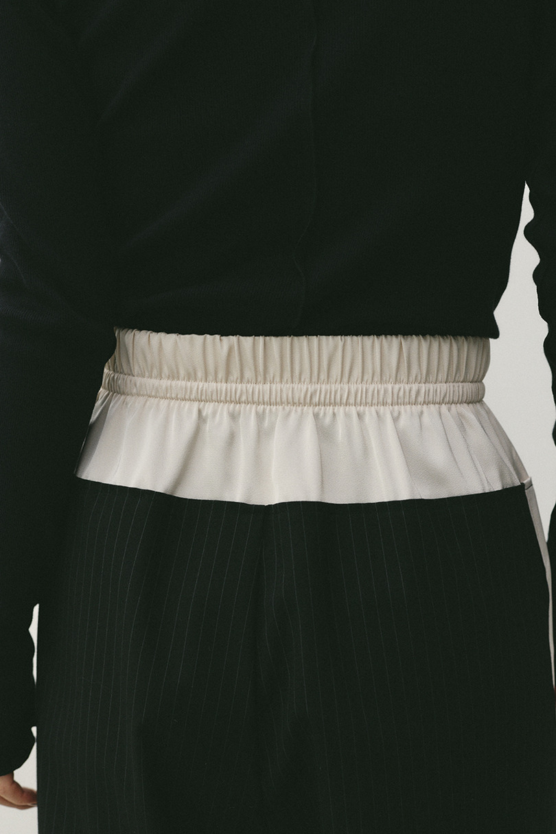 サイドラインストライプパンツ 詳細画像 BLK 10