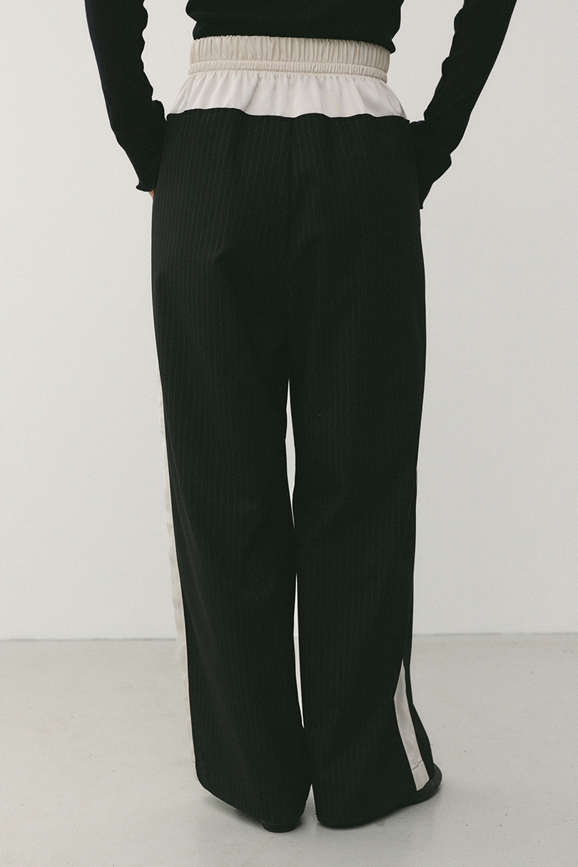 サイドラインストライプパンツ 詳細画像 BLK 5