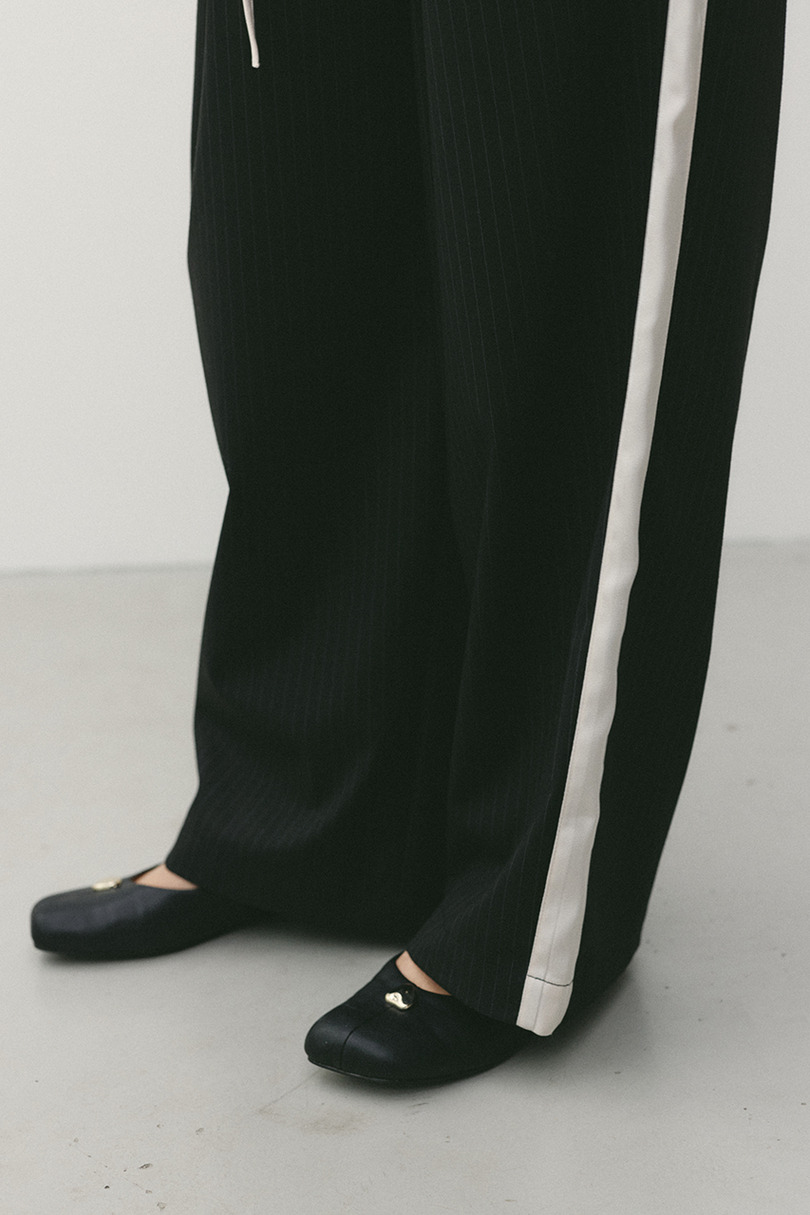 サイドラインストライプパンツ 詳細画像 BLK 8