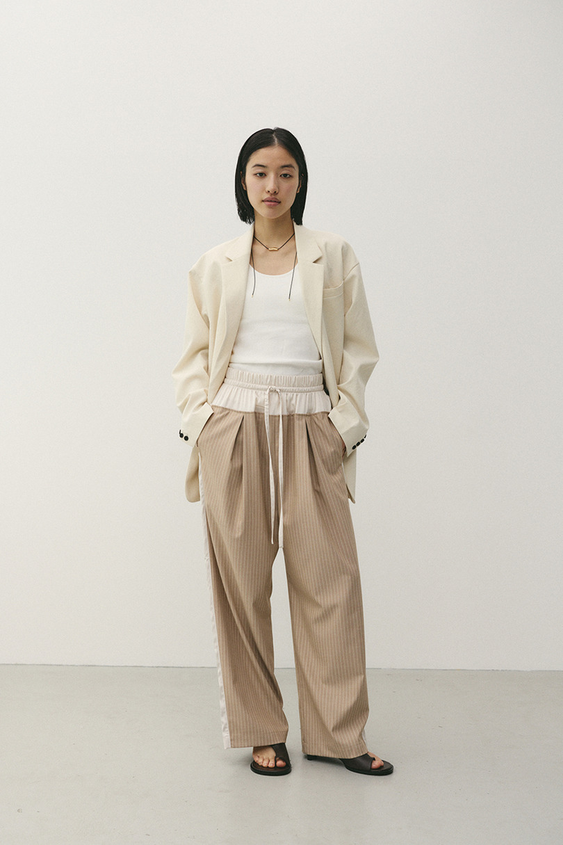 サイドラインストライプパンツ 詳細画像 BEG 3