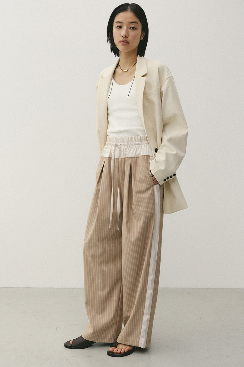 サイドラインストライプパンツ 詳細画像 BEG 4