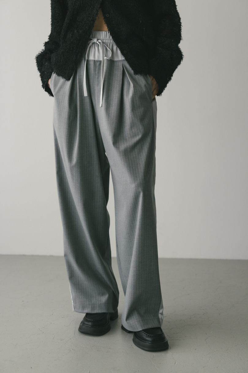 サイドラインストライプパンツ 詳細画像 GRY 3