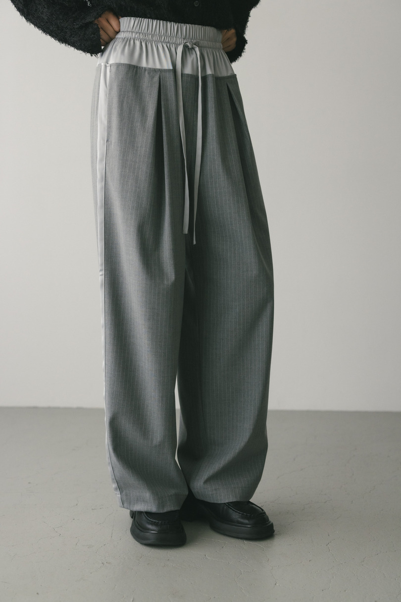 サイドラインストライプパンツ 詳細画像 GRY 4