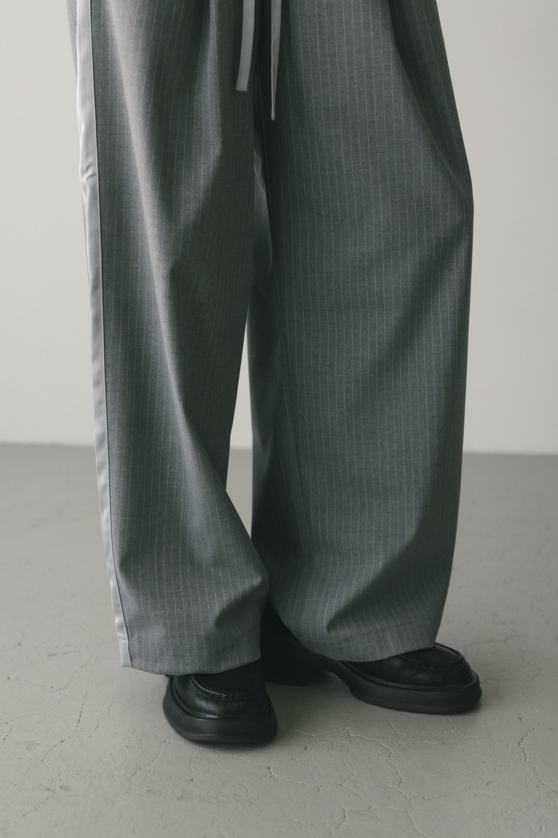 サイドラインストライプパンツ 詳細画像 GRY 8