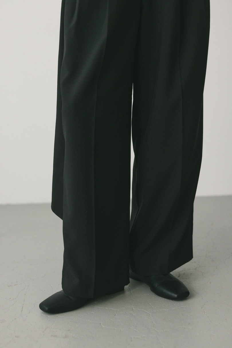 サイドラップワイドパンツ 詳細画像 BLK 7