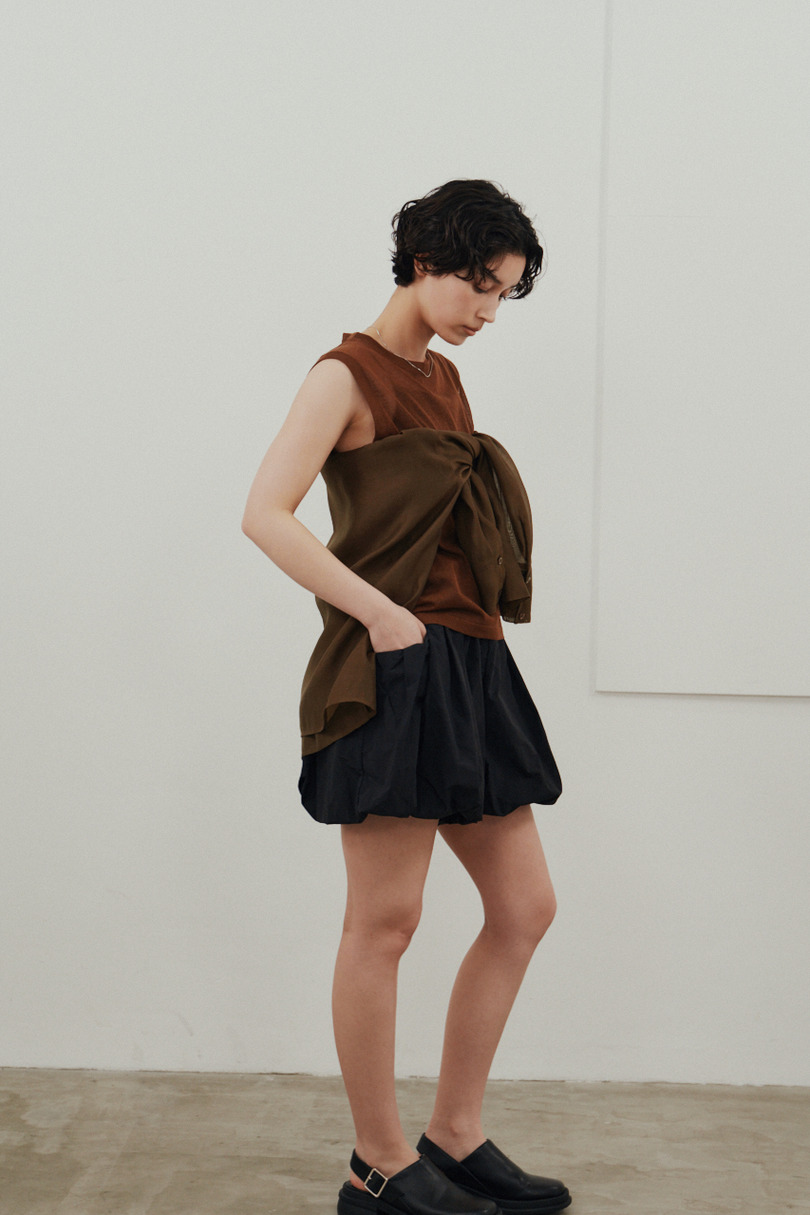 ACTIVE撥水UVバルーンショートパンツ 詳細画像 BLK 3