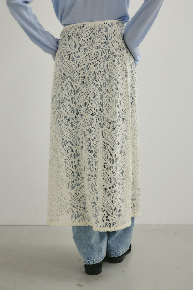 ニュアンスレースラップスカーフ 詳細画像 IVOY 6