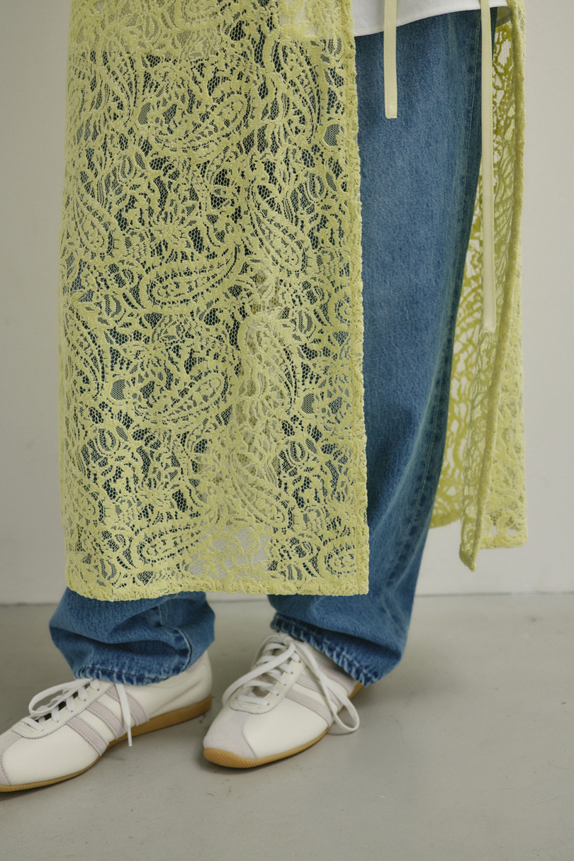 ニュアンスレースラップスカーフ 詳細画像 L/GRN 5