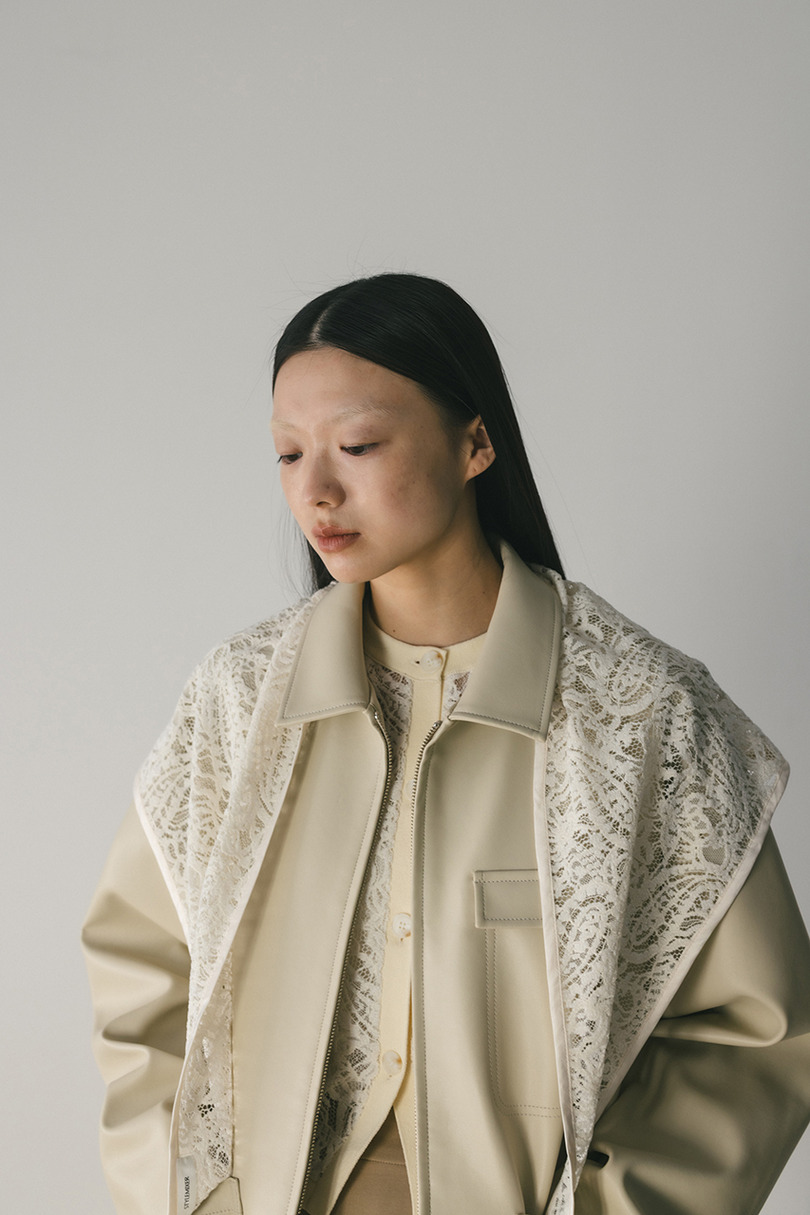 ニュアンスレーススカーフ 詳細画像 IVOY 2