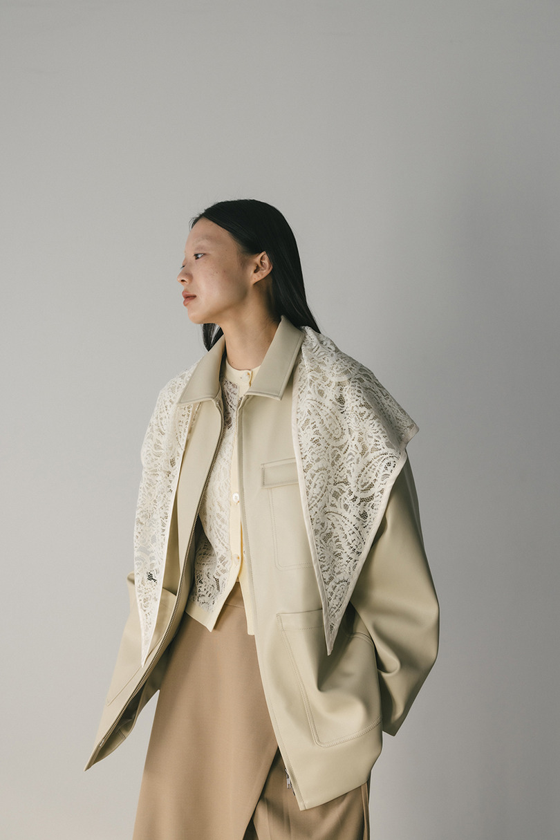 ニュアンスレーススカーフ 詳細画像 IVOY 5