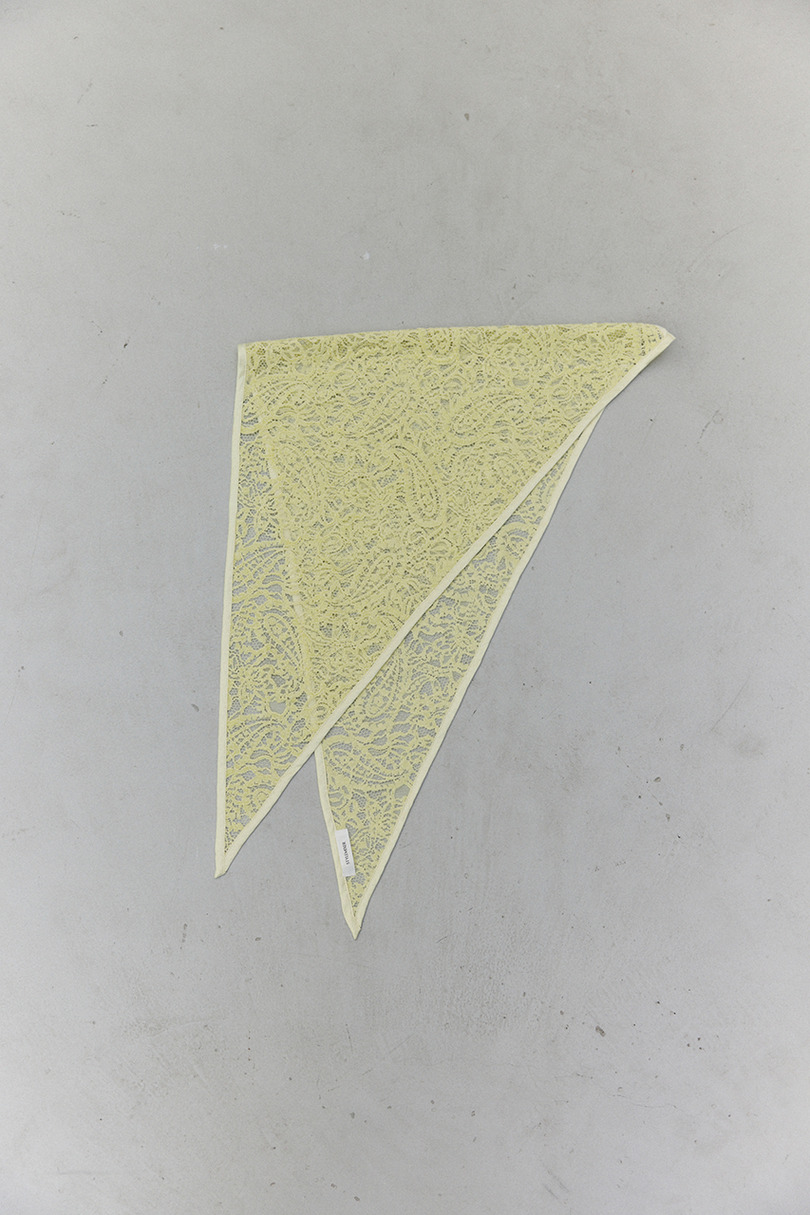 ニュアンスレーススカーフ 詳細画像 L/GRN 4