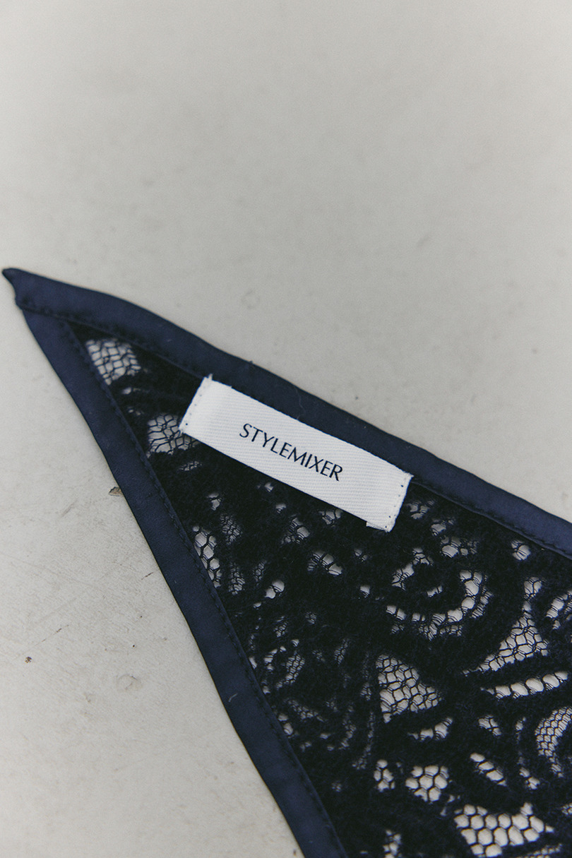 ニュアンスレーススカーフ 詳細画像 NVY 7