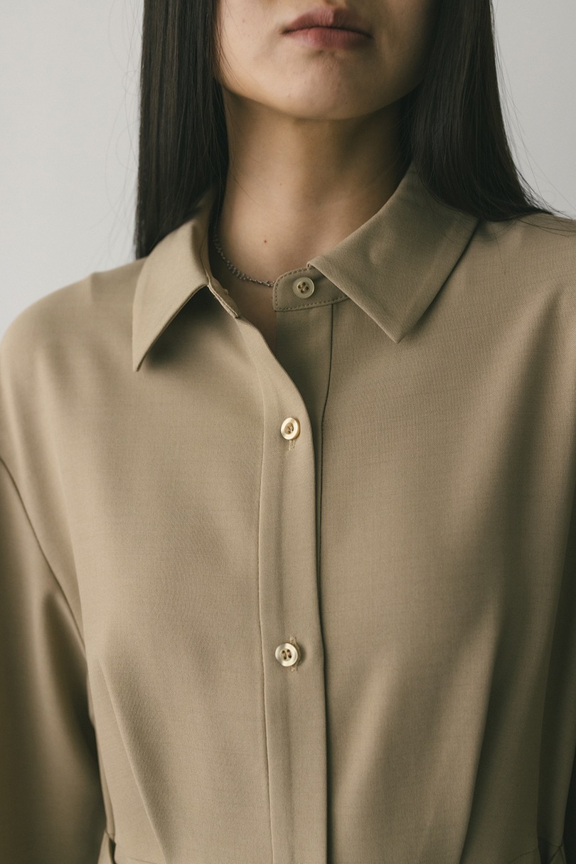 レイヤードシャツワンピース 詳細画像 BEG 5