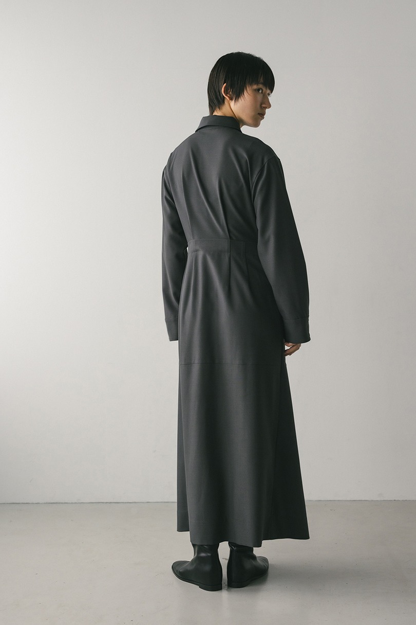 レイヤードシャツワンピース 詳細画像 GRY 11