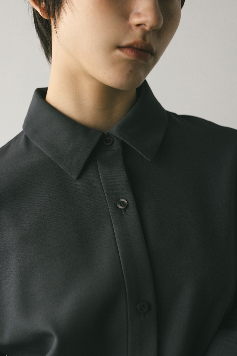 レイヤードシャツワンピース 詳細画像 GRY 5