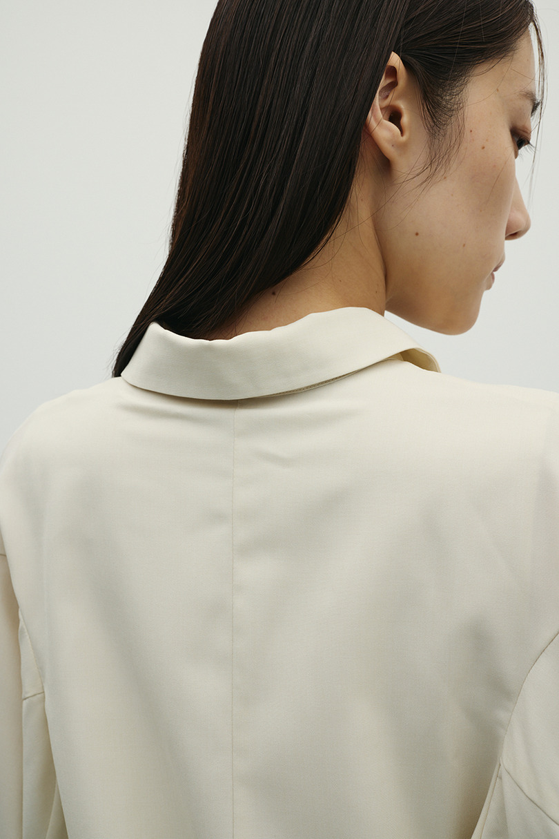 ヨークレイヤードシャツワンピース 詳細画像 IVOY 15