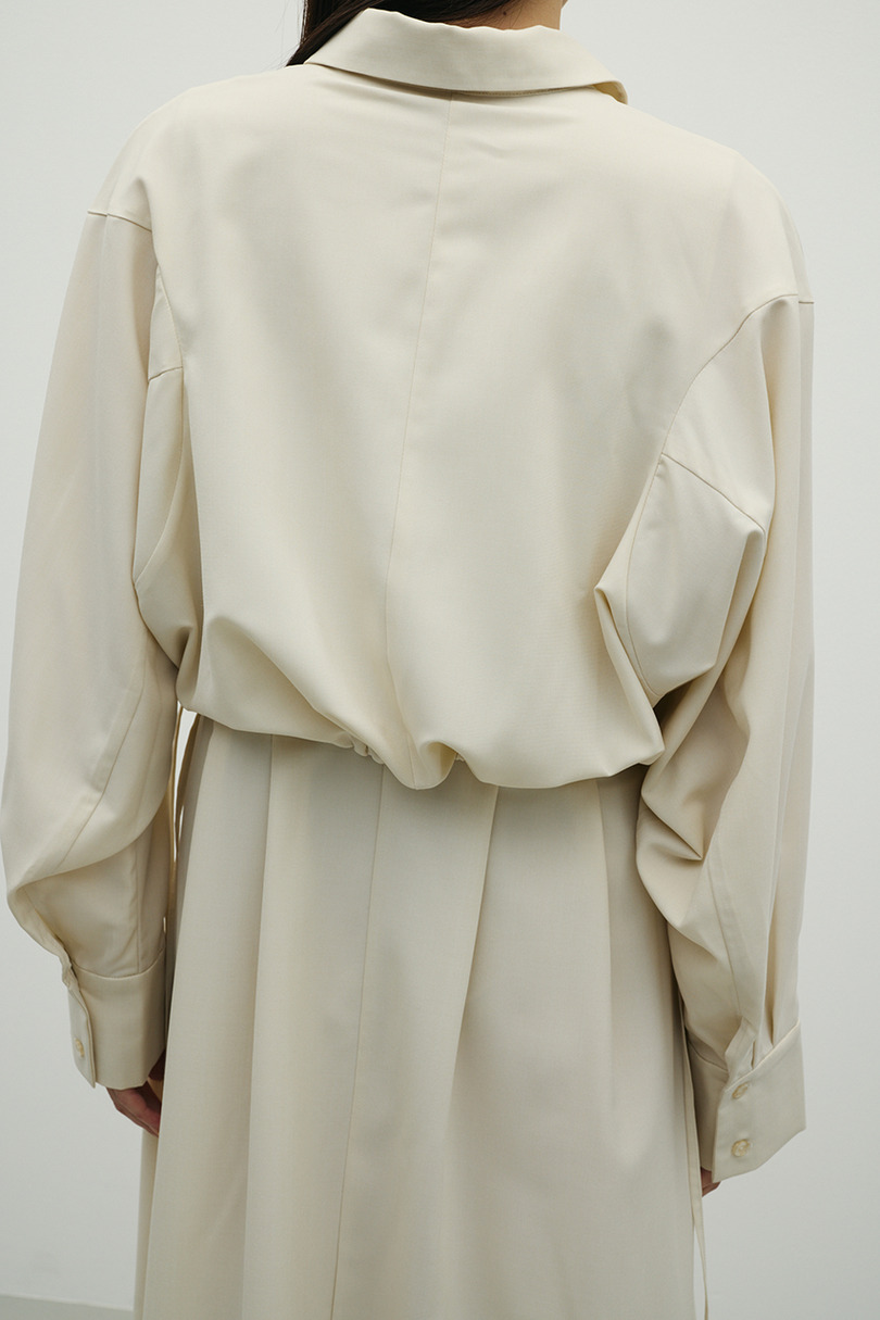 ヨークレイヤードシャツワンピース 詳細画像 IVOY 16