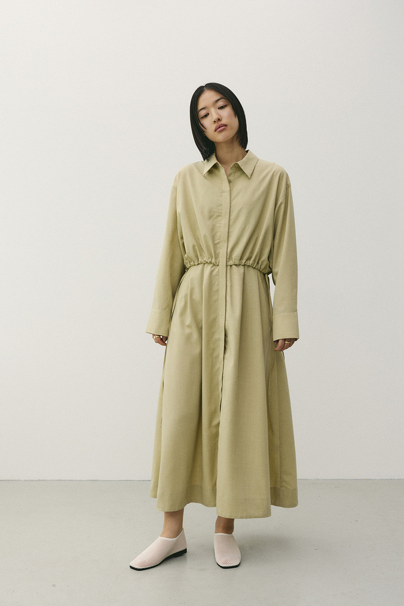 ヨークレイヤードシャツワンピース 詳細画像 MINT 4