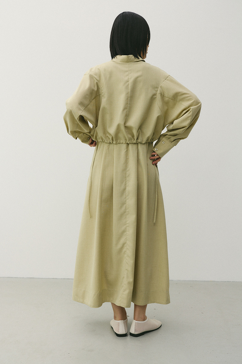 ヨークレイヤードシャツワンピース 詳細画像 MINT 8