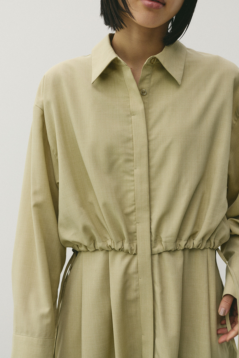 ヨークレイヤードシャツワンピース 詳細画像 MINT 9