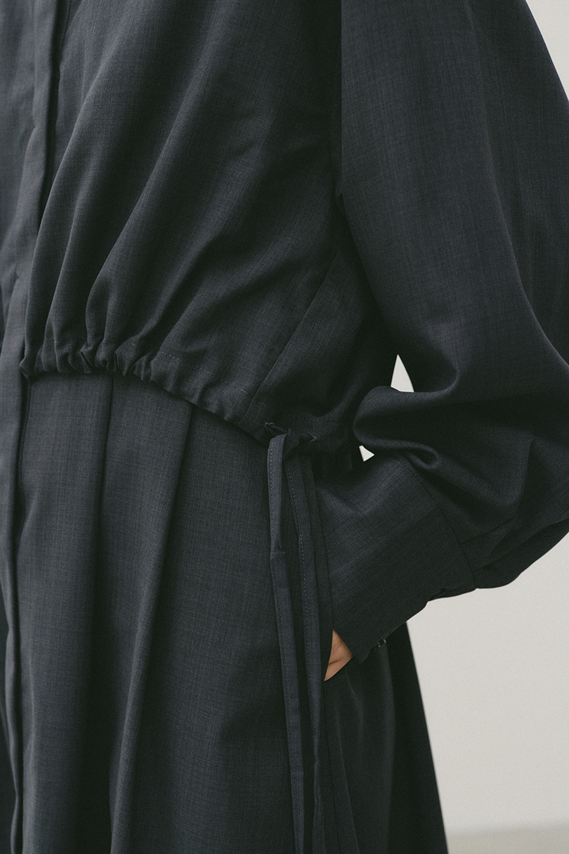 ヨークレイヤードシャツワンピース 詳細画像 C.GRY 11