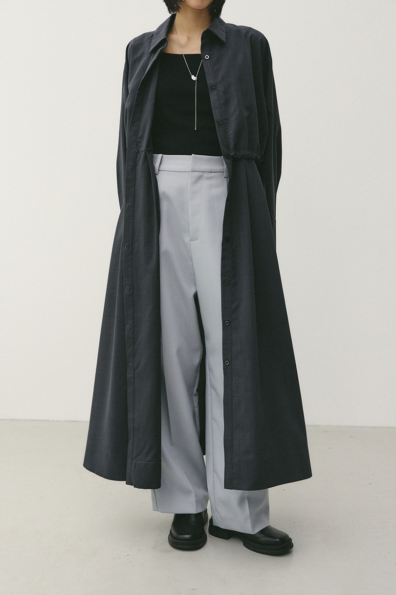 ヨークレイヤードシャツワンピース 詳細画像 C.GRY 5