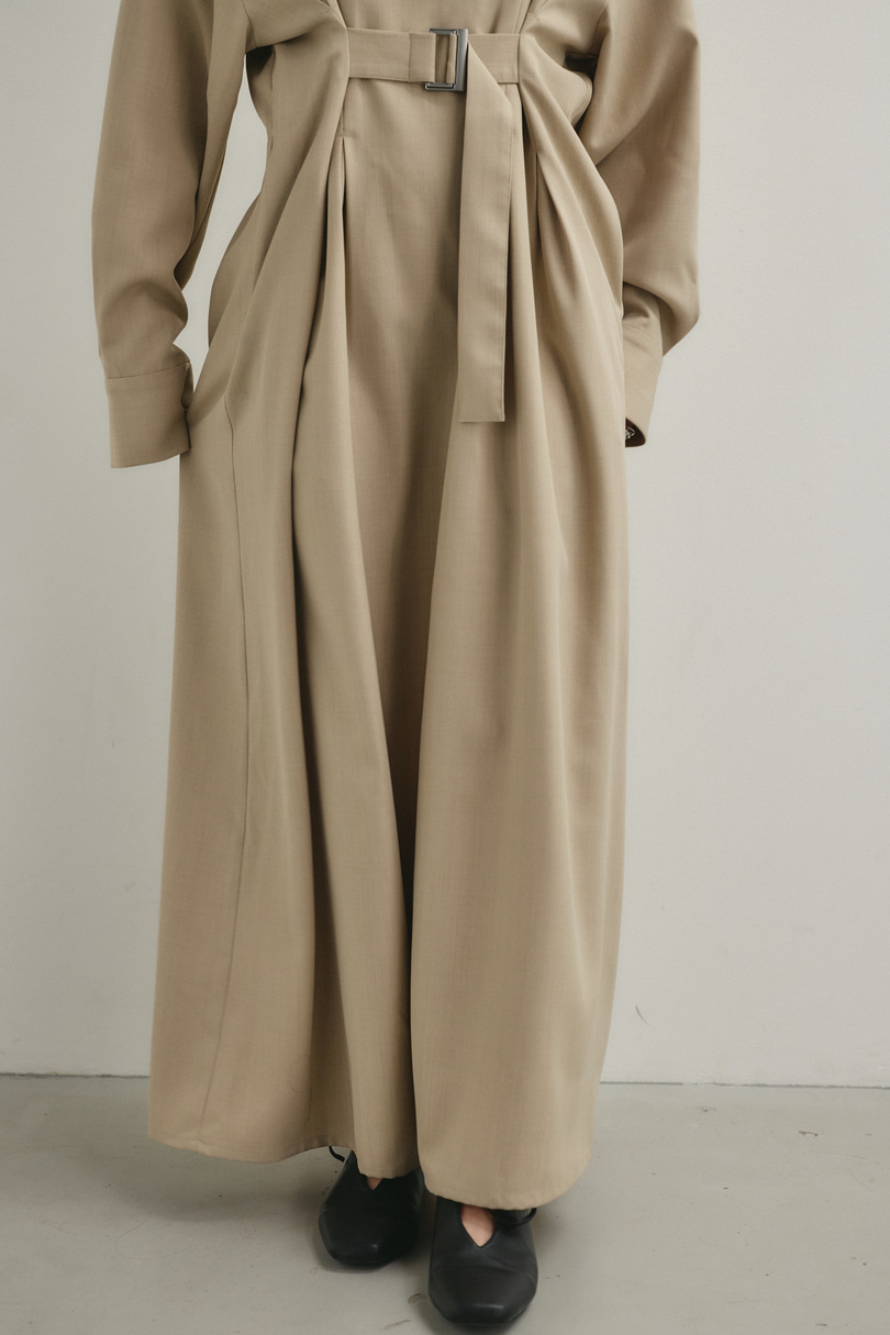 バックルベルトワンピース 詳細画像 L/BEG 10