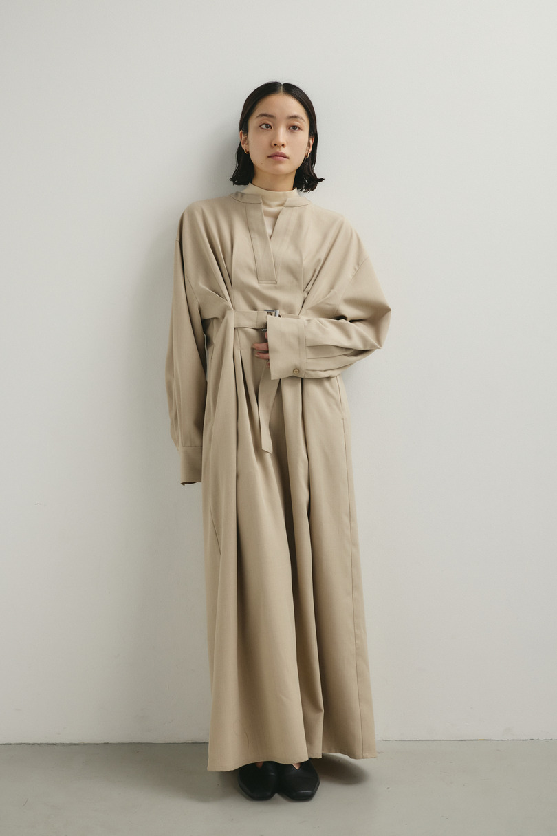 バックルベルトワンピース 詳細画像 L/BEG 2