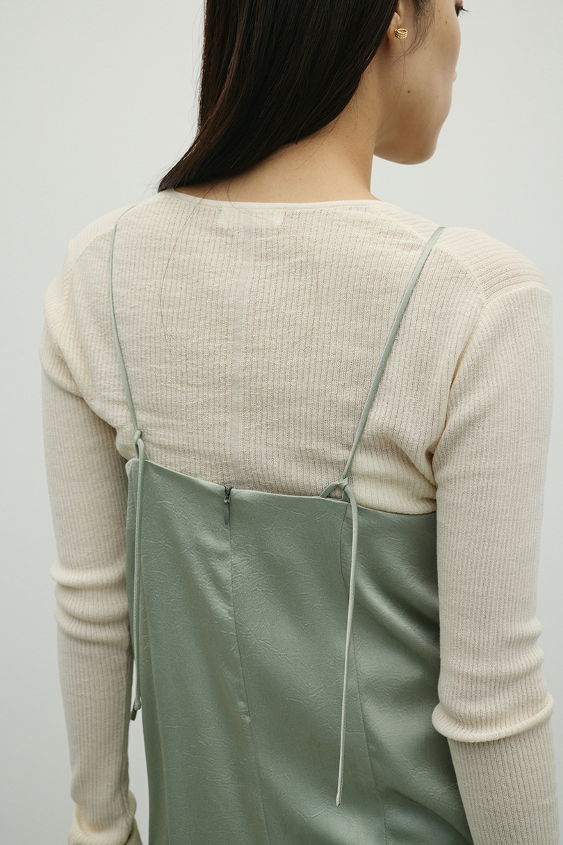 サテンストリングキャミワンピース 詳細画像 MINT 12