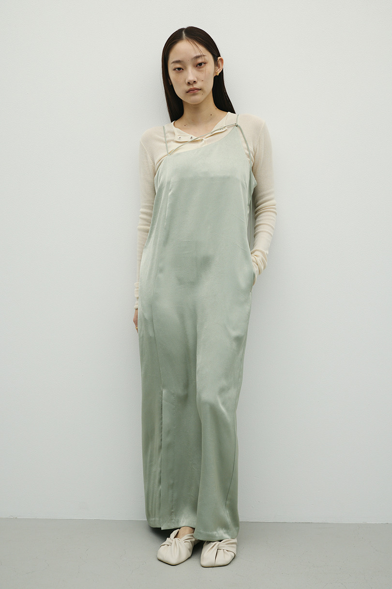サテンストリングキャミワンピース 詳細画像 MINT 4