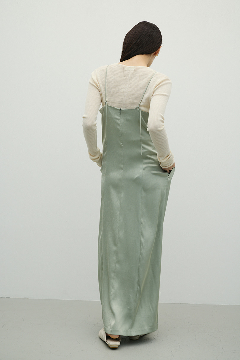 サテンストリングキャミワンピース 詳細画像 MINT 6