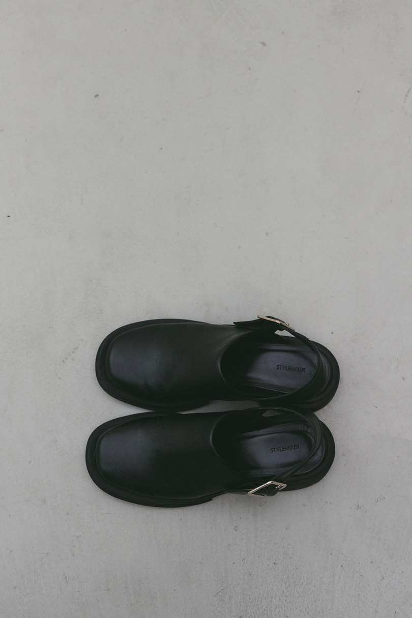 クロッグサンダル 詳細画像 BLK 6