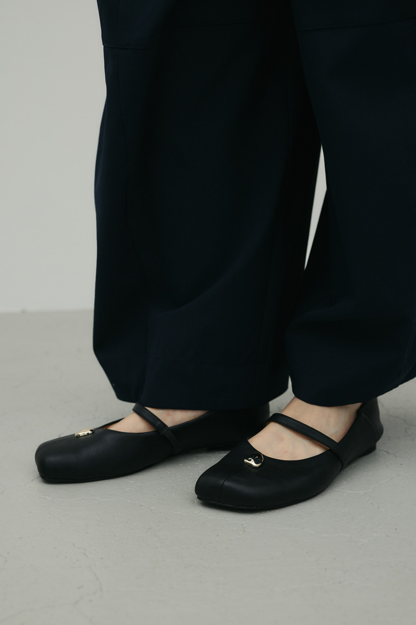 メタルモチーフパンプス 詳細画像 BLK 2