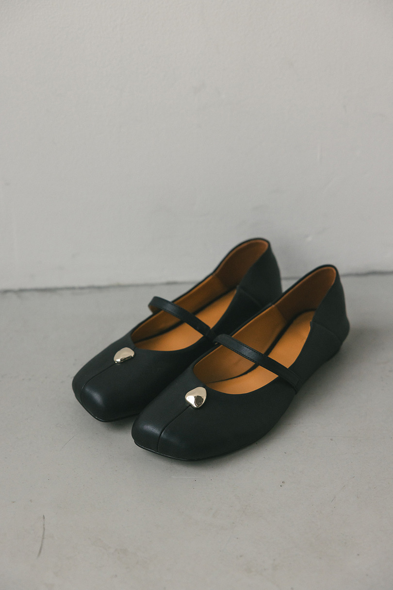 メタルモチーフパンプス 詳細画像 BLK 8