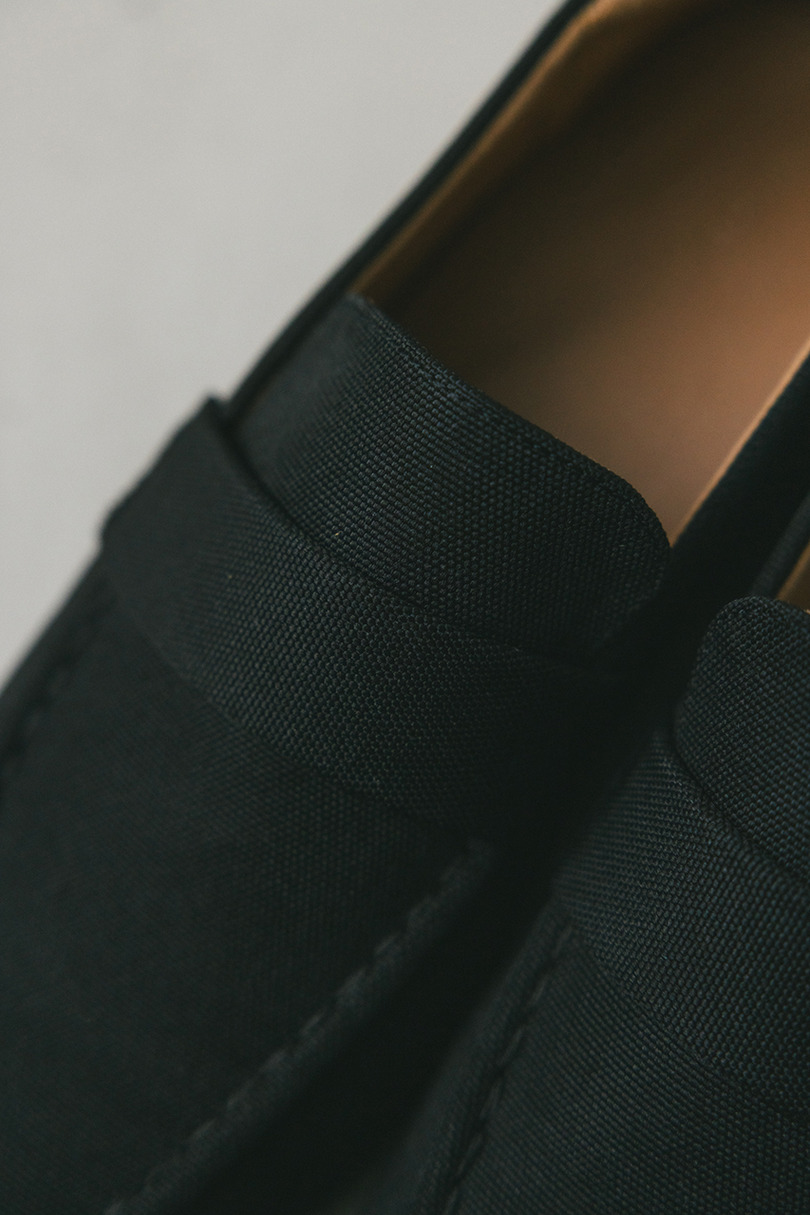 キャンバススクエアローファー 詳細画像 BLK 15