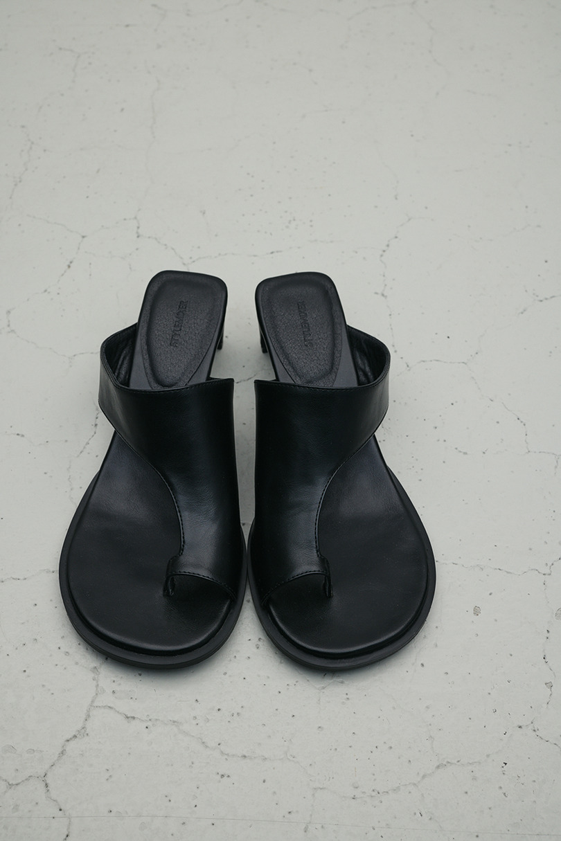 トングヒールサンダル 詳細画像 BLK 2