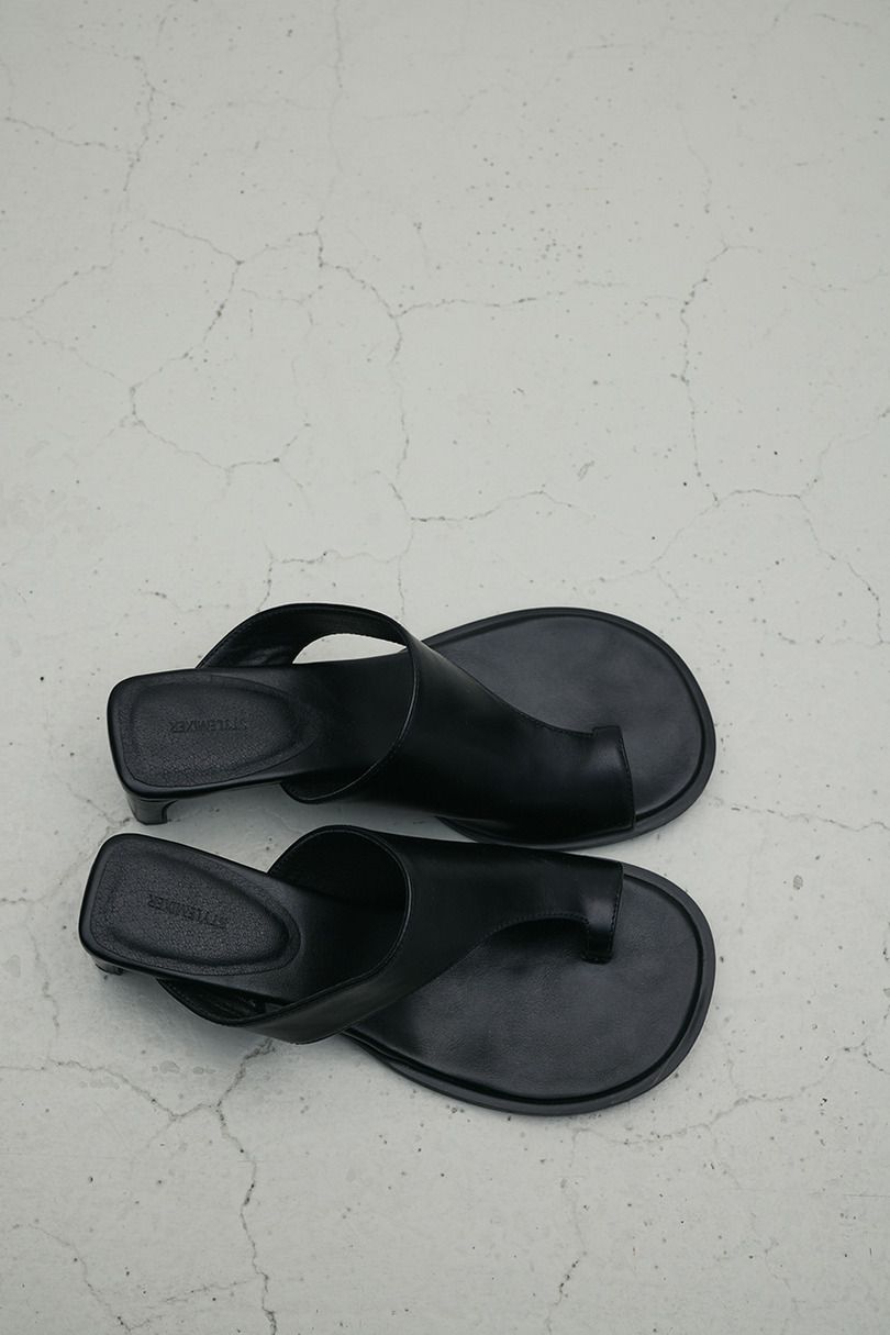 トングヒールサンダル 詳細画像 BLK 3