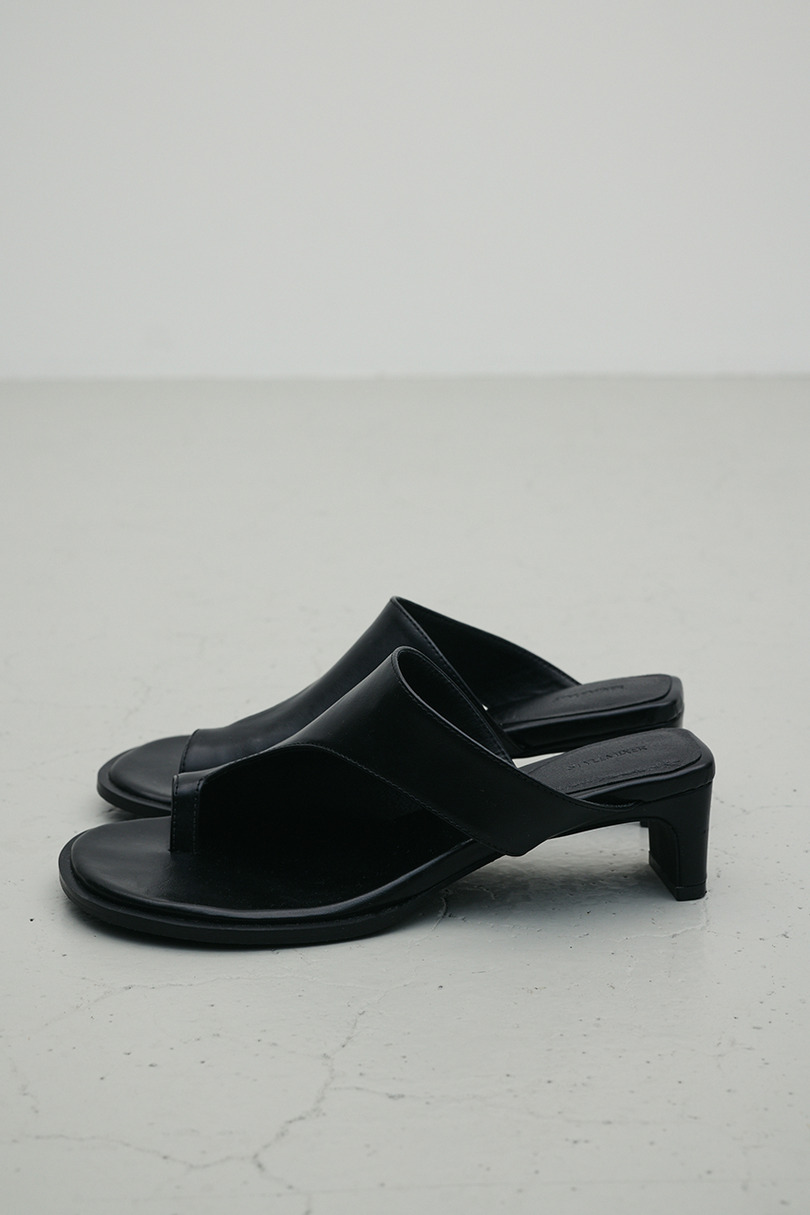 トングヒールサンダル 詳細画像 BLK 4