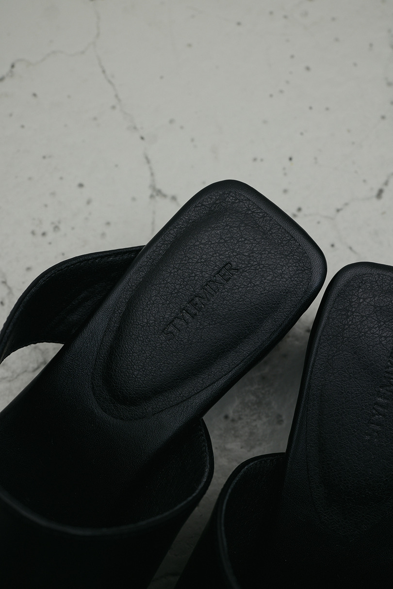 トングヒールサンダル 詳細画像 BLK 7