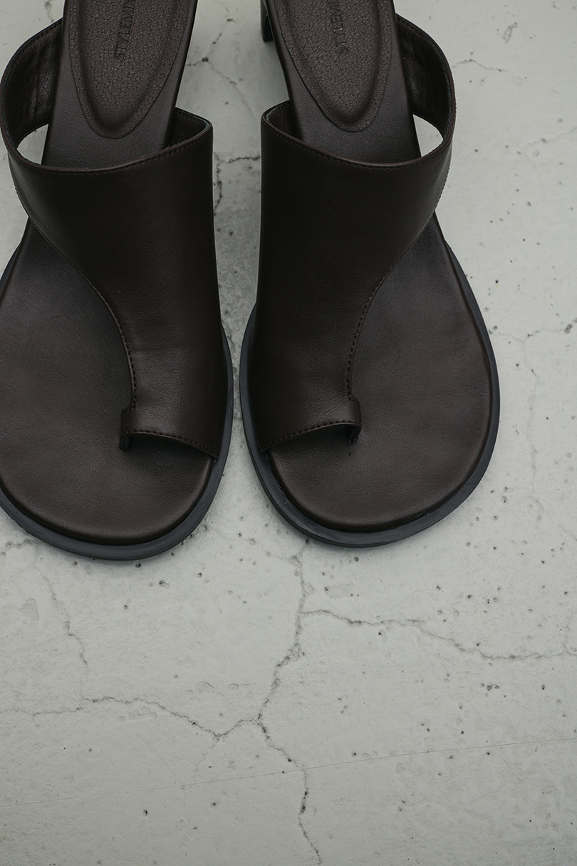 トングヒールサンダル 詳細画像 BRN 11