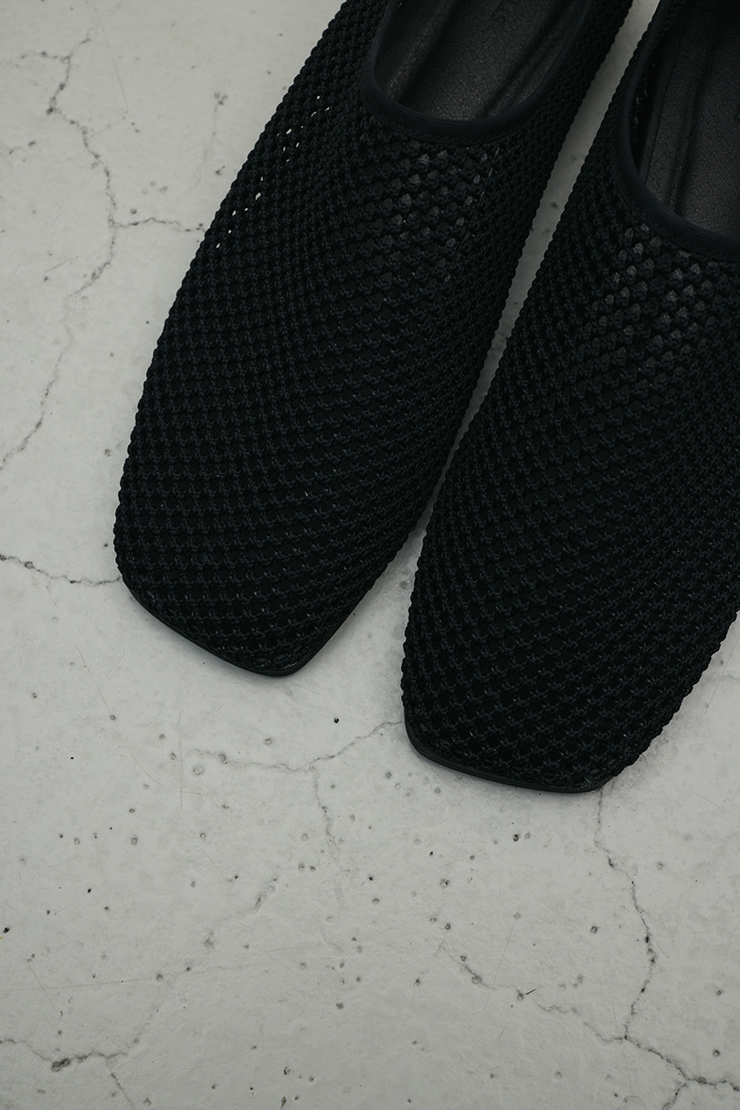 メッシュフラットパンプス 詳細画像 BLK 10