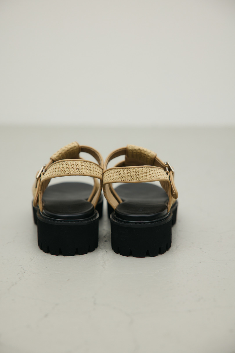 クロシェチャンキーソールサンダル 詳細画像 BEG 4