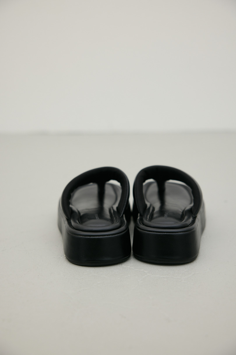 プラットフォームトングサンダル 詳細画像 BLK 7