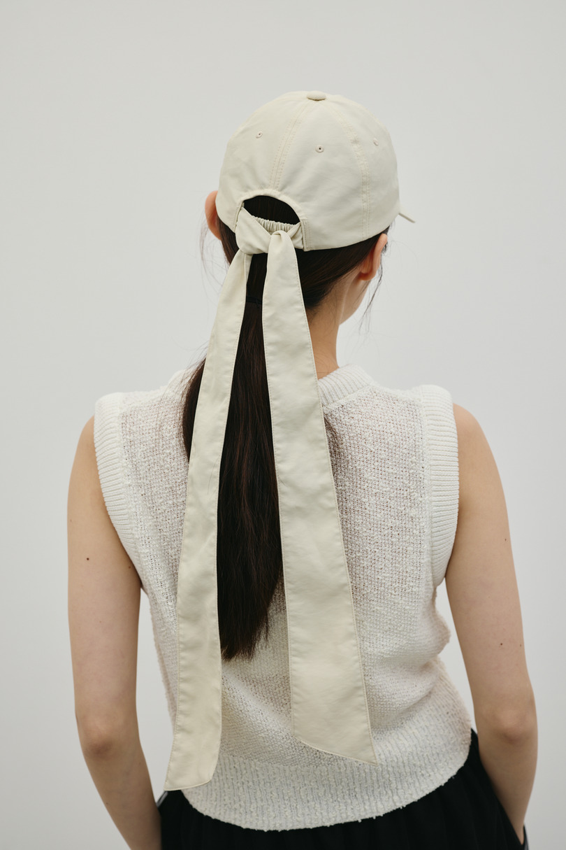 バックリボンキャップ 詳細画像 IVOY 3