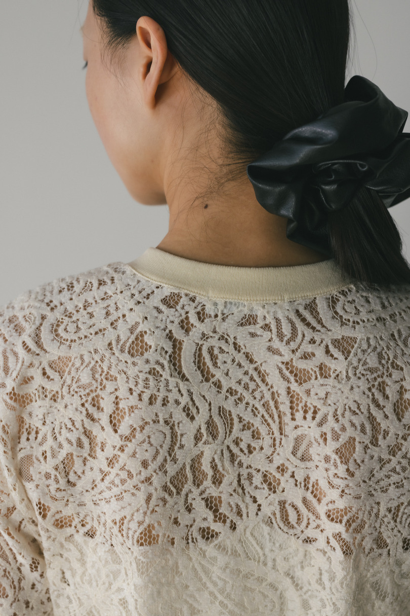 ニュアンスレースニットカーデ 詳細画像 IVOY 8