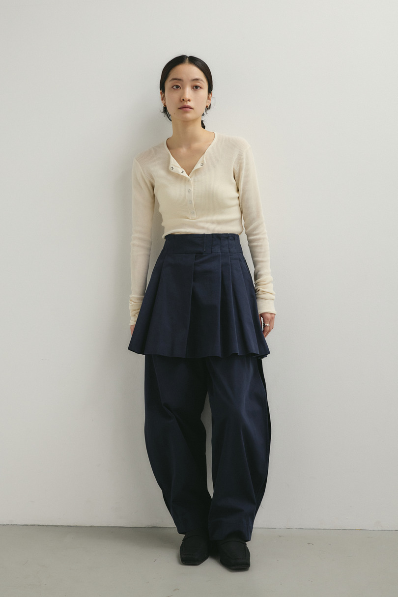 ヘンリーネックシアーニット 詳細画像 IVOY 3