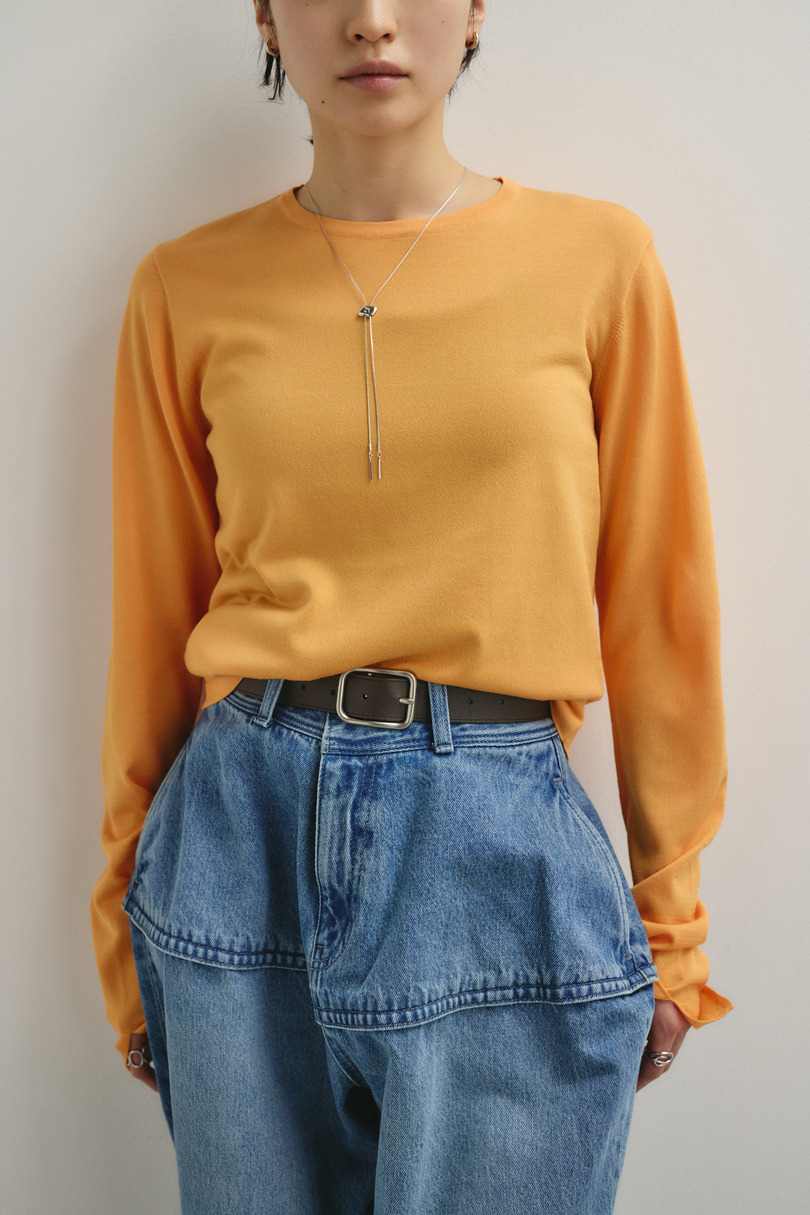 スリットスリーブニット 詳細画像 ORG 2