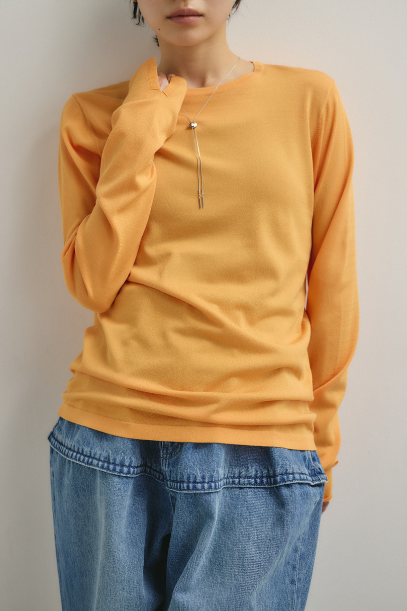 スリットスリーブニット 詳細画像 ORG 4