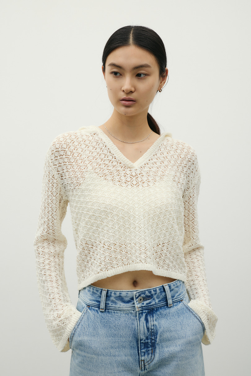 アイレットレースフーディー 詳細画像 IVOY 3